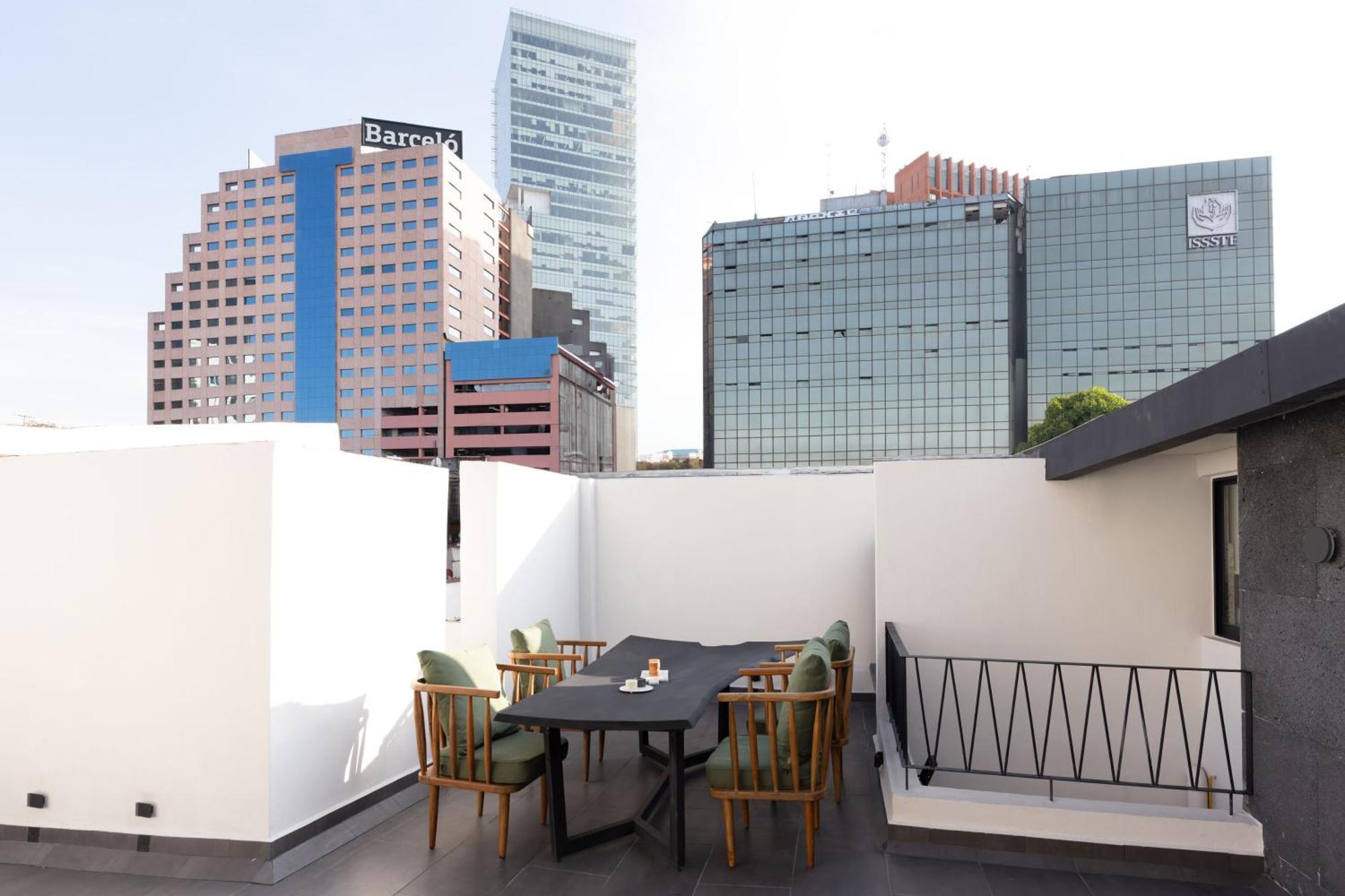 Ferienwohnung Baranda Ocho Mexiko-Stadt Exterior foto