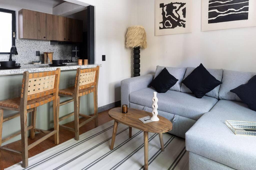 Ferienwohnung Baranda Ocho Mexiko-Stadt Exterior foto